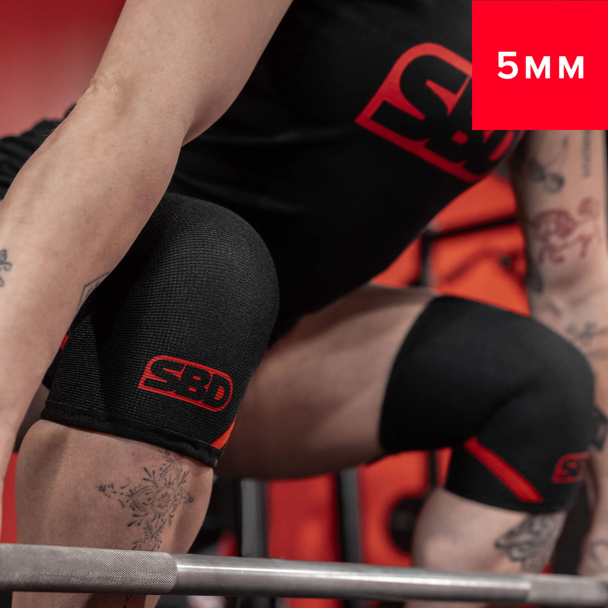 SBD 5mm Weightlifting Knee Sleeves 