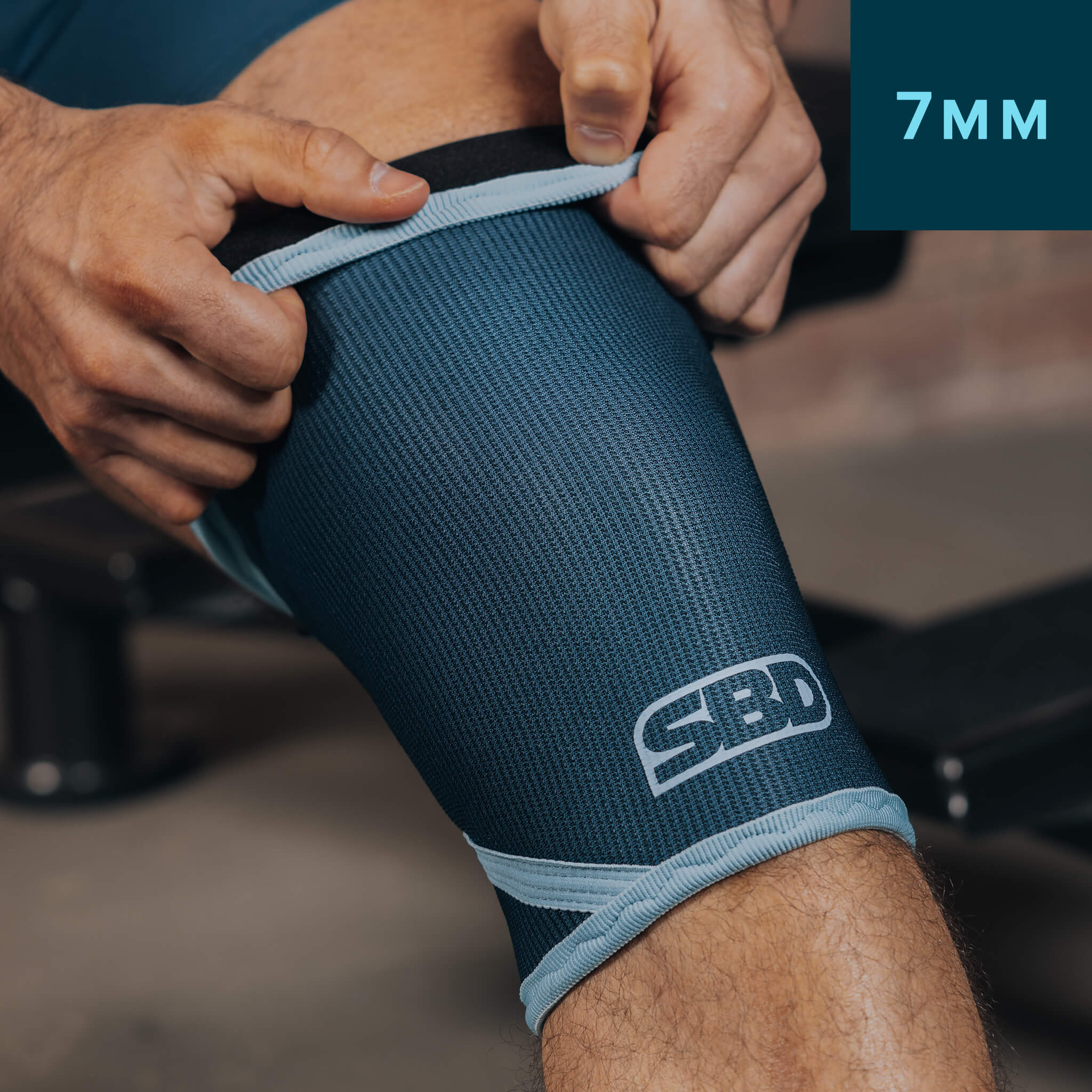 SBD 7mm Powerlifting Knee Sleeves (Reflect Limited Edition) 